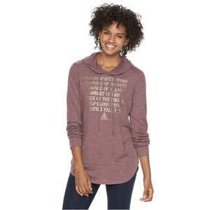 HARRY POTTER "Philosopher's Stone" Burgundy Hoodie